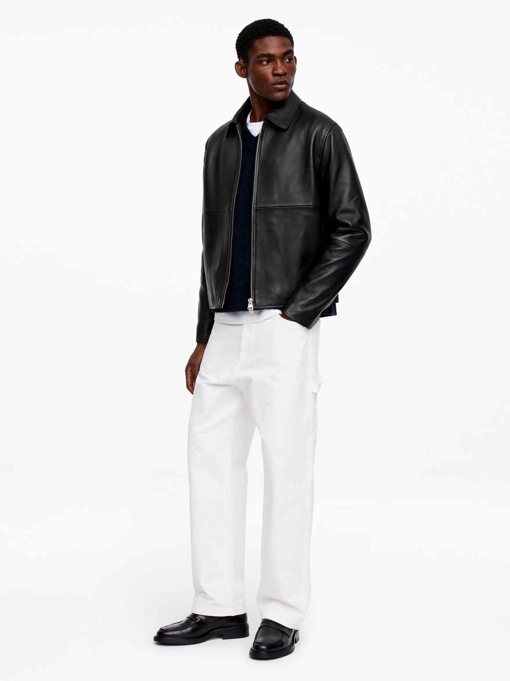 Lederjacke