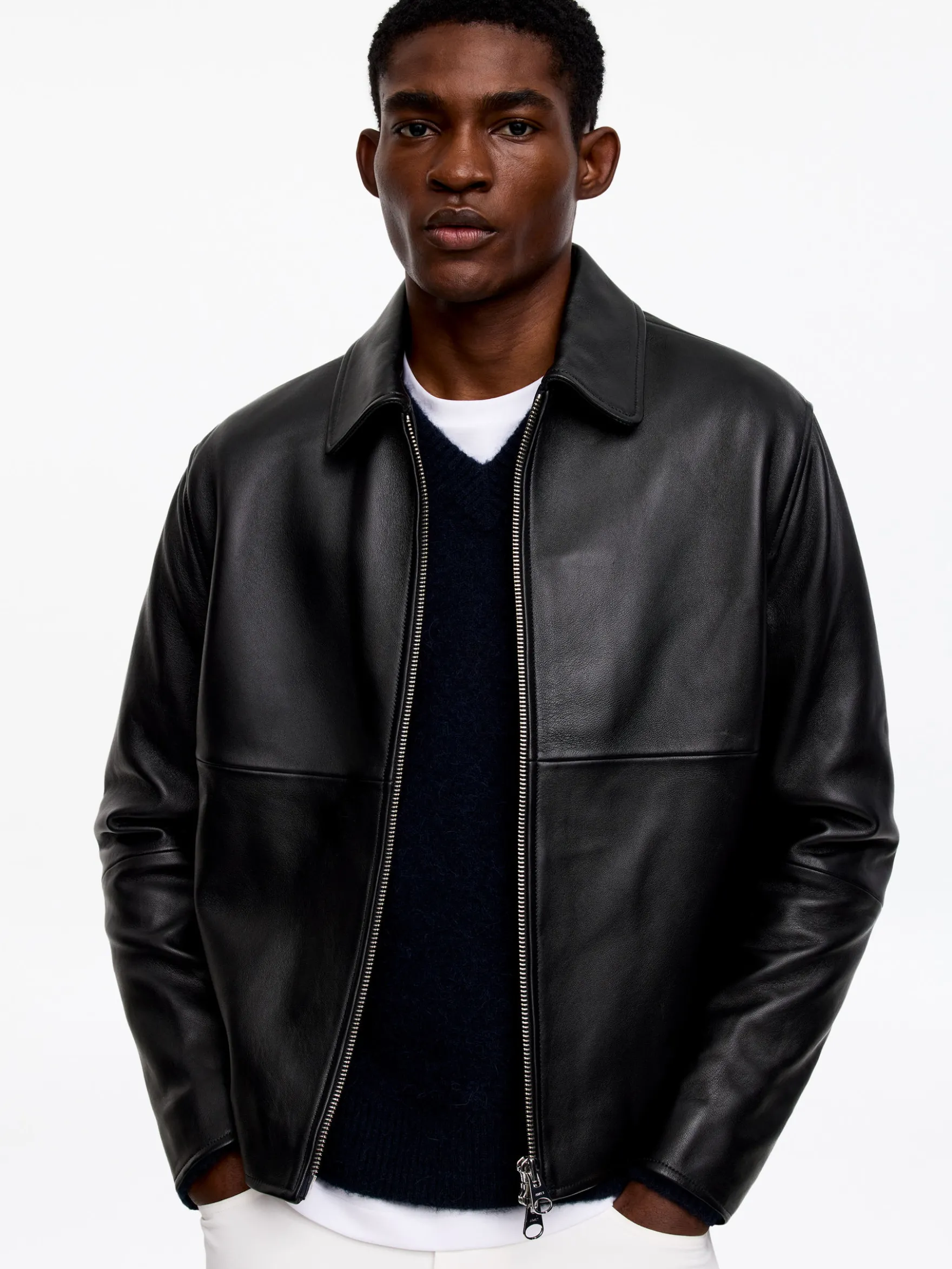 Lederjacke