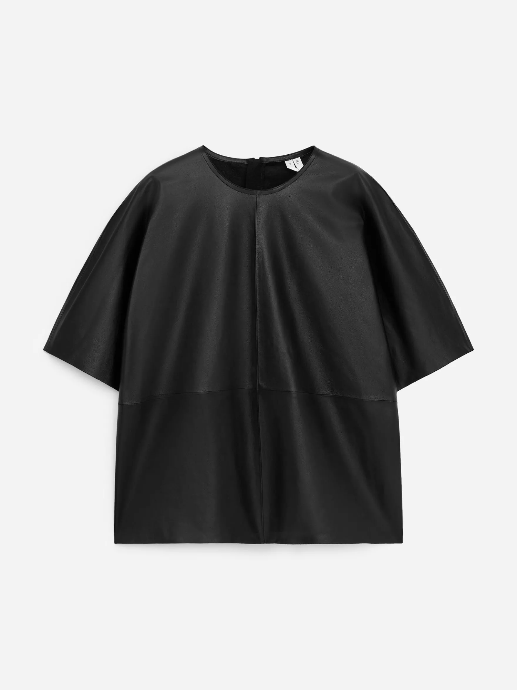 Leder-T-Shirt
