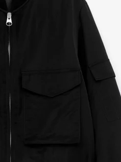 Leicht gefütterte Nylonjacke