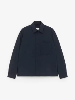 Leicht gefüttertes Overshirt