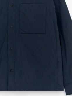Leicht gefüttertes Overshirt
