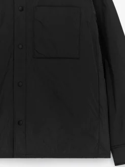 Leicht gefüttertes Overshirt