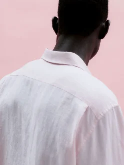 Leinenhemd mit normaler Passform