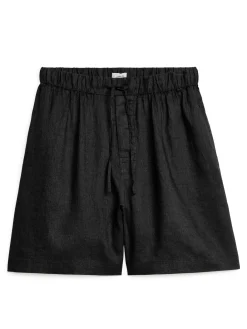 Leinen-Shorts
