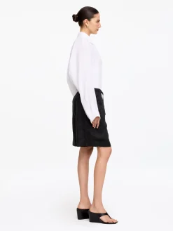 Leinen-Shorts