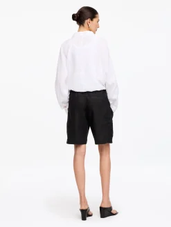 Leinen-Shorts