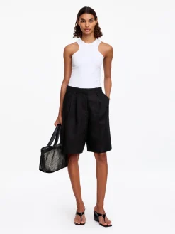 Leinen-Shorts