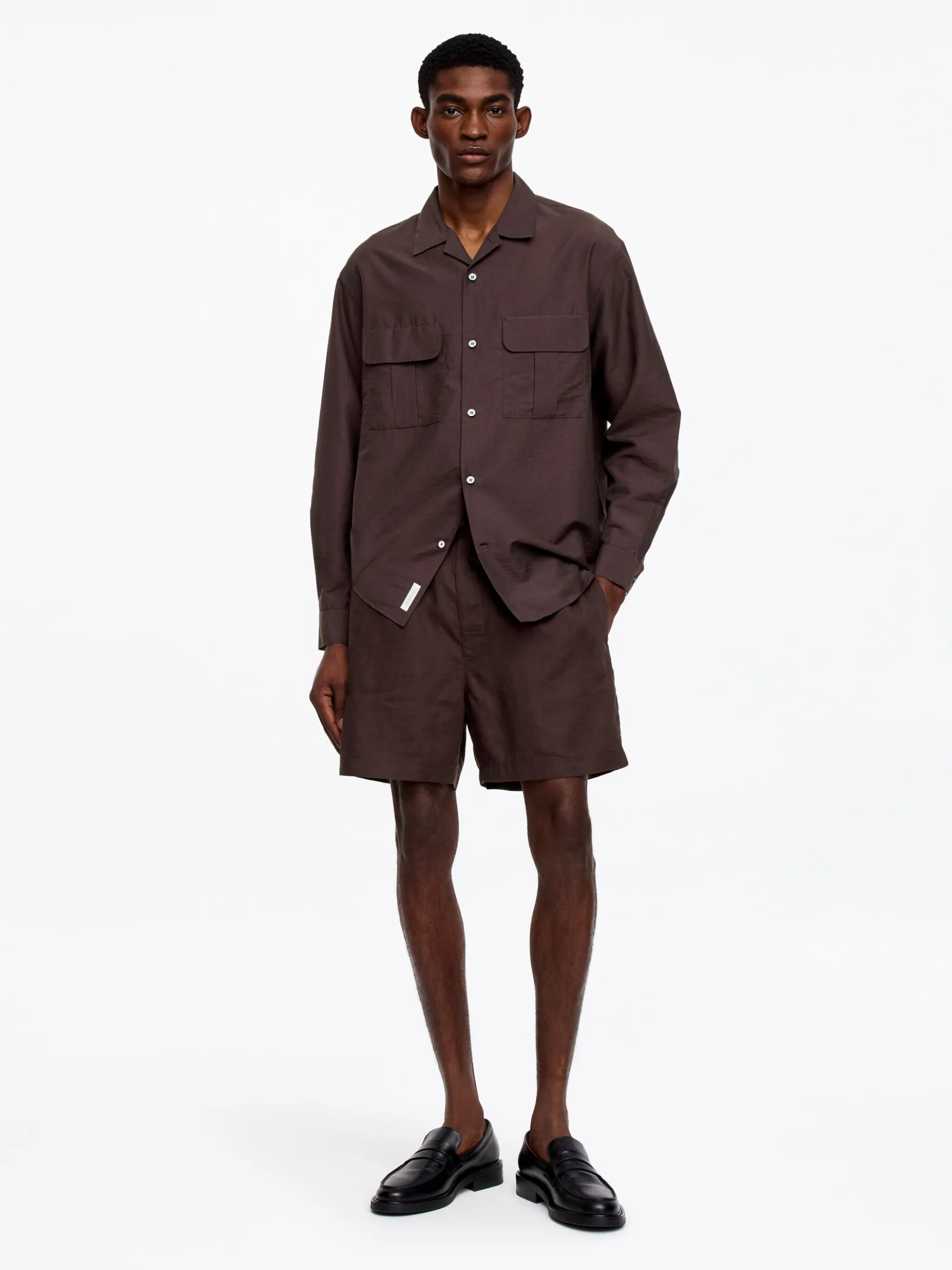 Leinen-Shorts