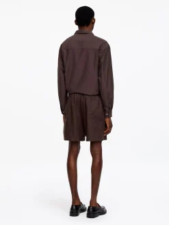 Leinen-Shorts