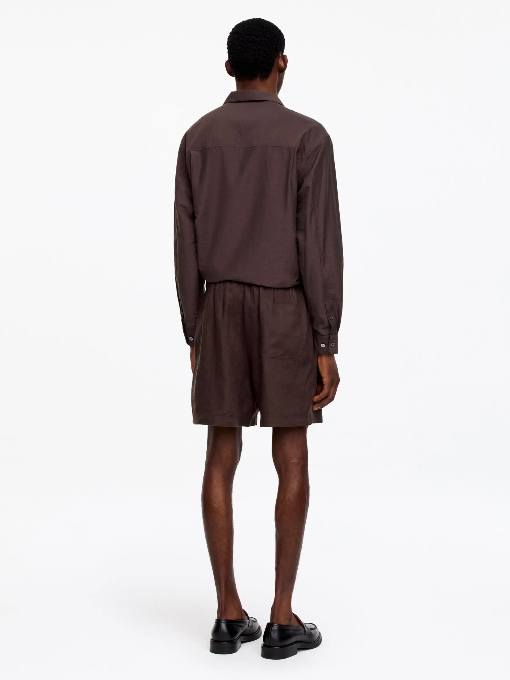 Leinen-Shorts