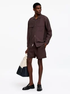 Leinen-Shorts