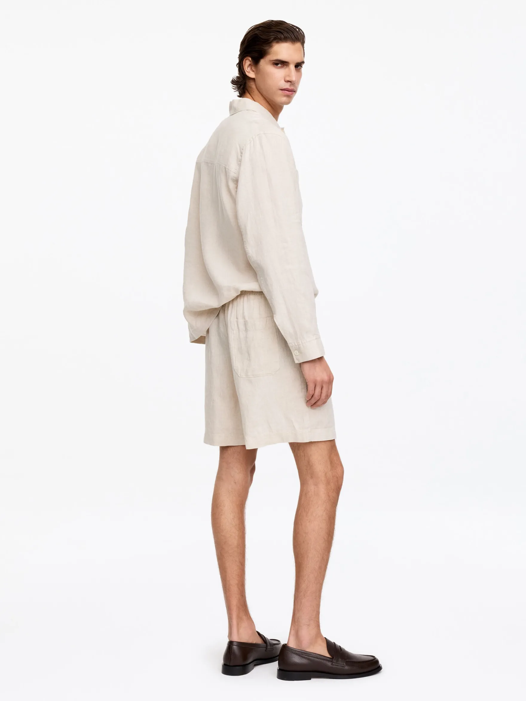 Leinen-Shorts