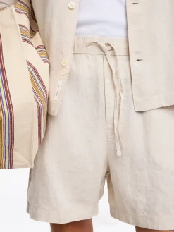 Leinen-Shorts