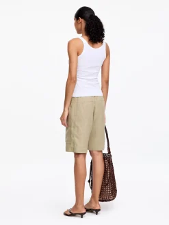 Leinen-Shorts