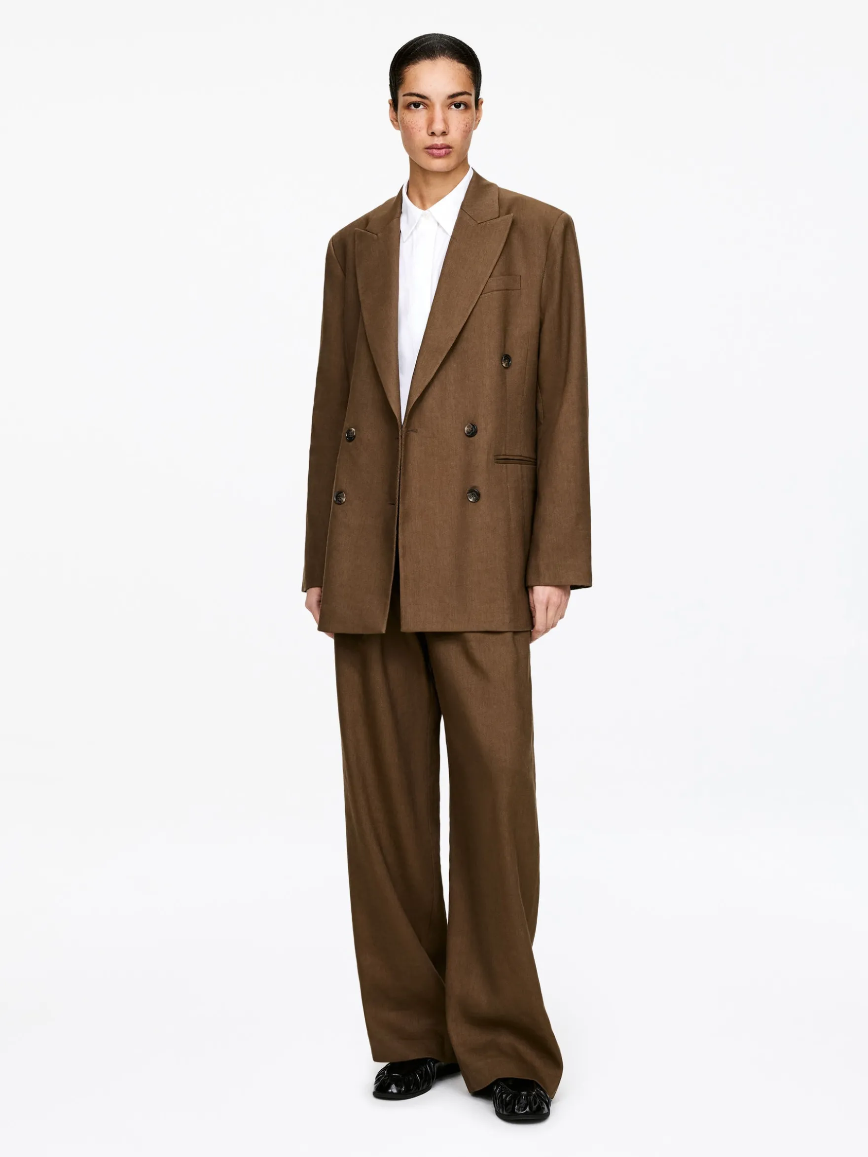 Loafer aus Lackleder