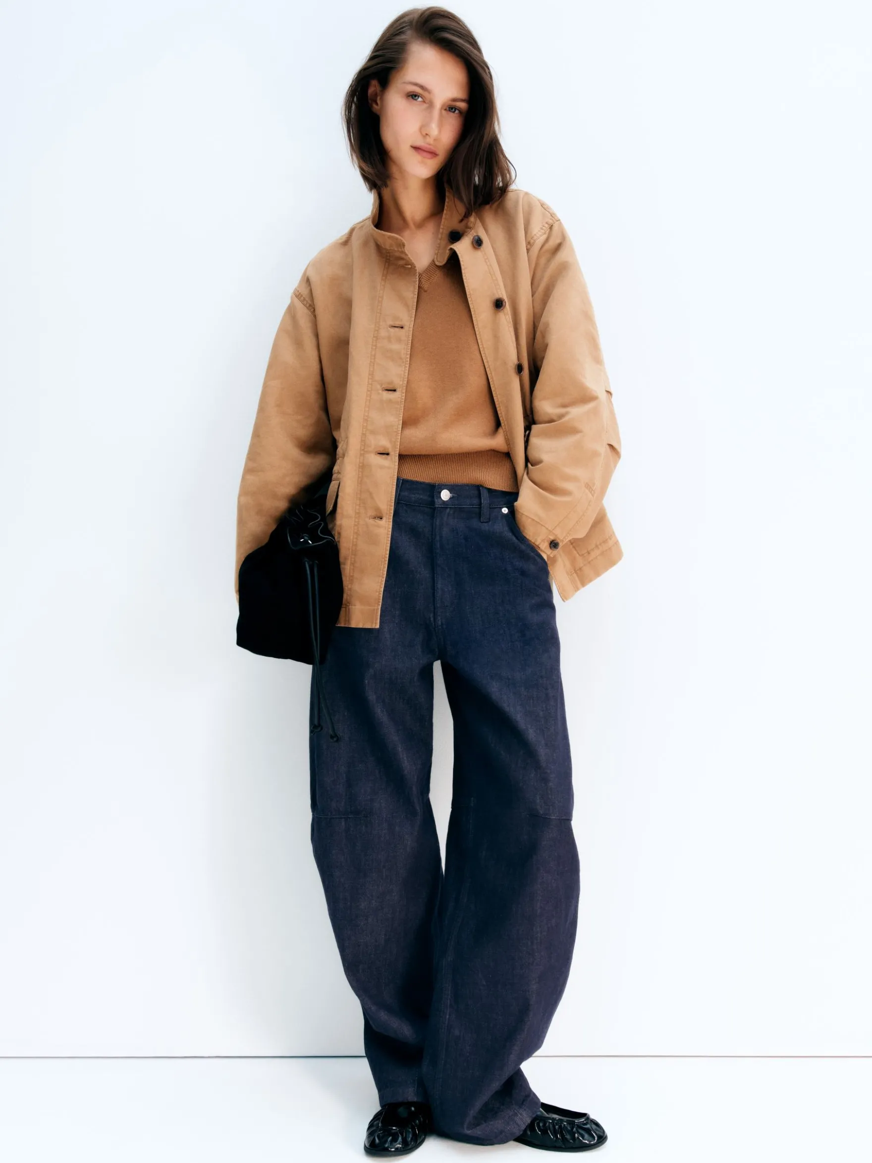 Loafer aus Lackleder