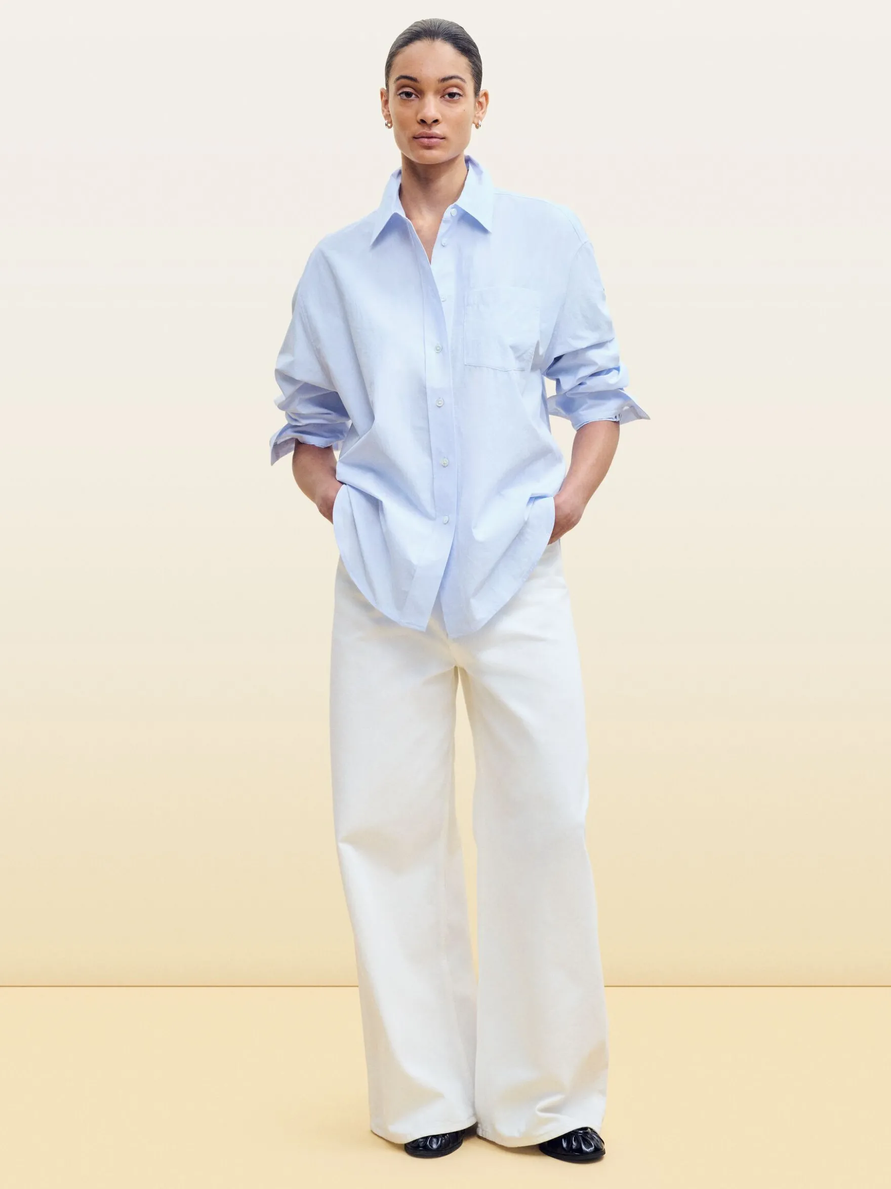 Loafer aus Lackleder