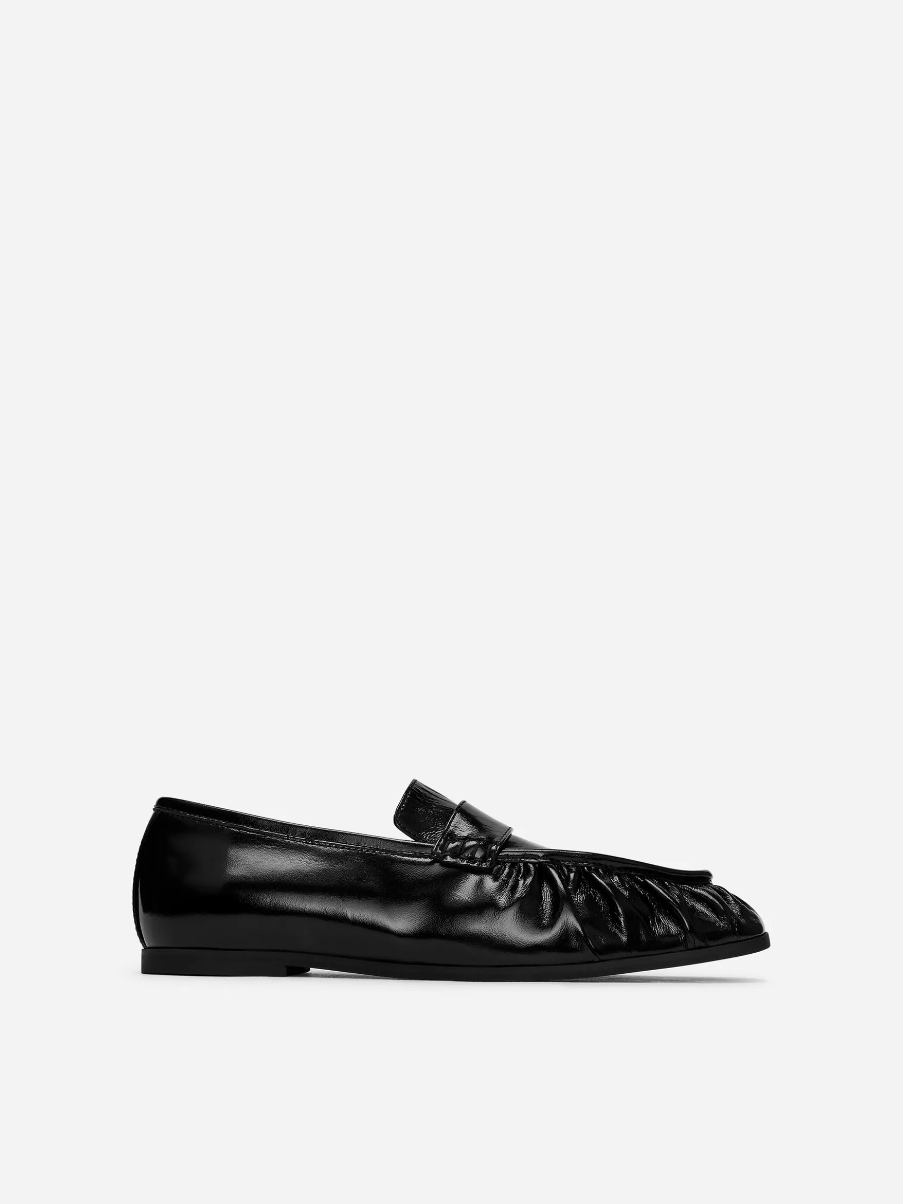 Loafer aus Lackleder