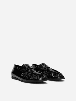 Loafer aus Lackleder