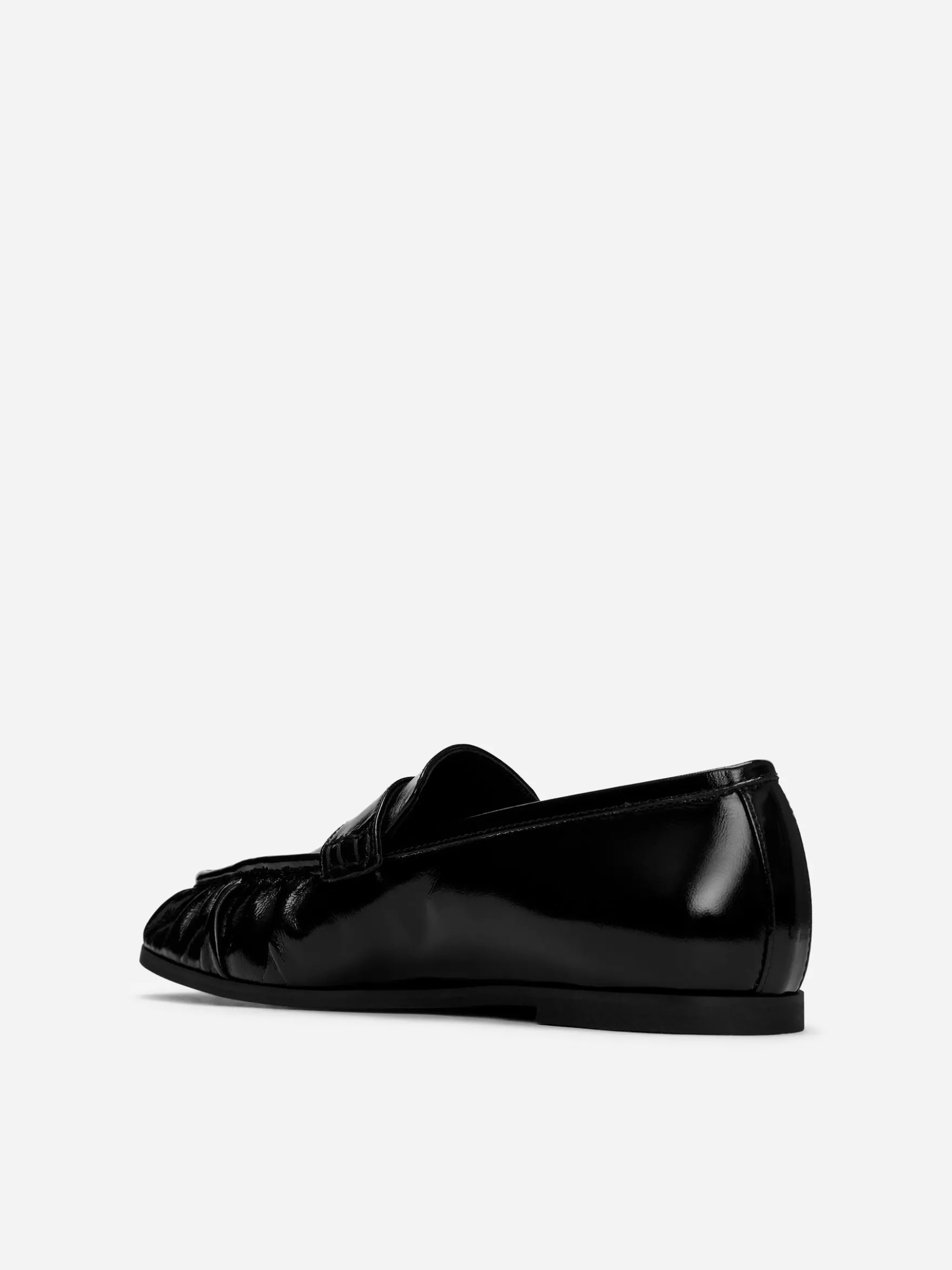 Loafer aus Lackleder