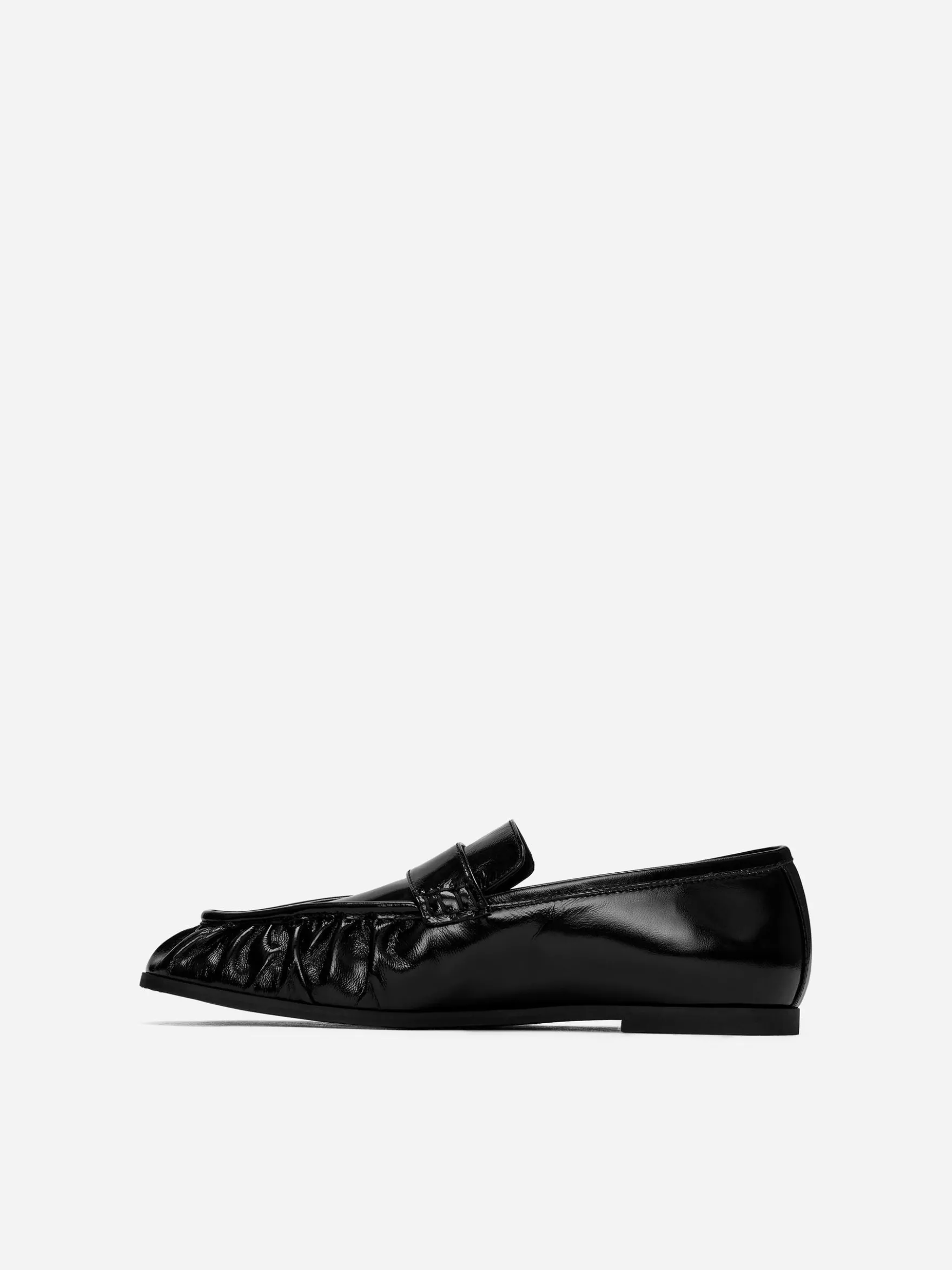 Loafer aus Lackleder