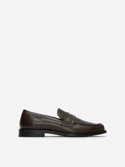 Loafer aus Leder