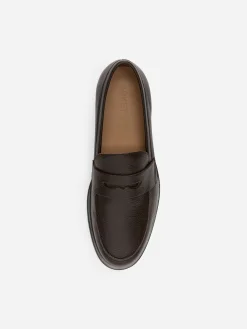 Loafer aus Leder