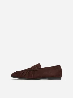 Loafer aus Veloursleder