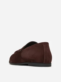 Loafer aus Veloursleder