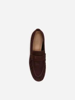 Loafer aus Veloursleder