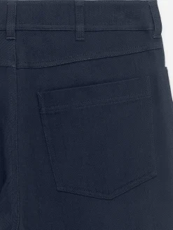 Lockere Hose aus Baumwolltwill