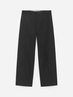 Lockere Hose aus Baumwolltwill