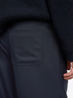Lockere Hose aus Wollmischung