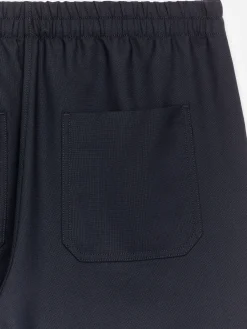 Lockere Hose aus Wollmischung