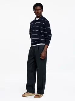 Lockere Leinenhose
