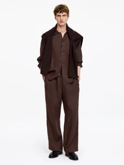 Lockere Leinenhose