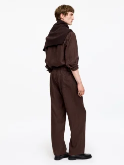 Lockere Leinenhose