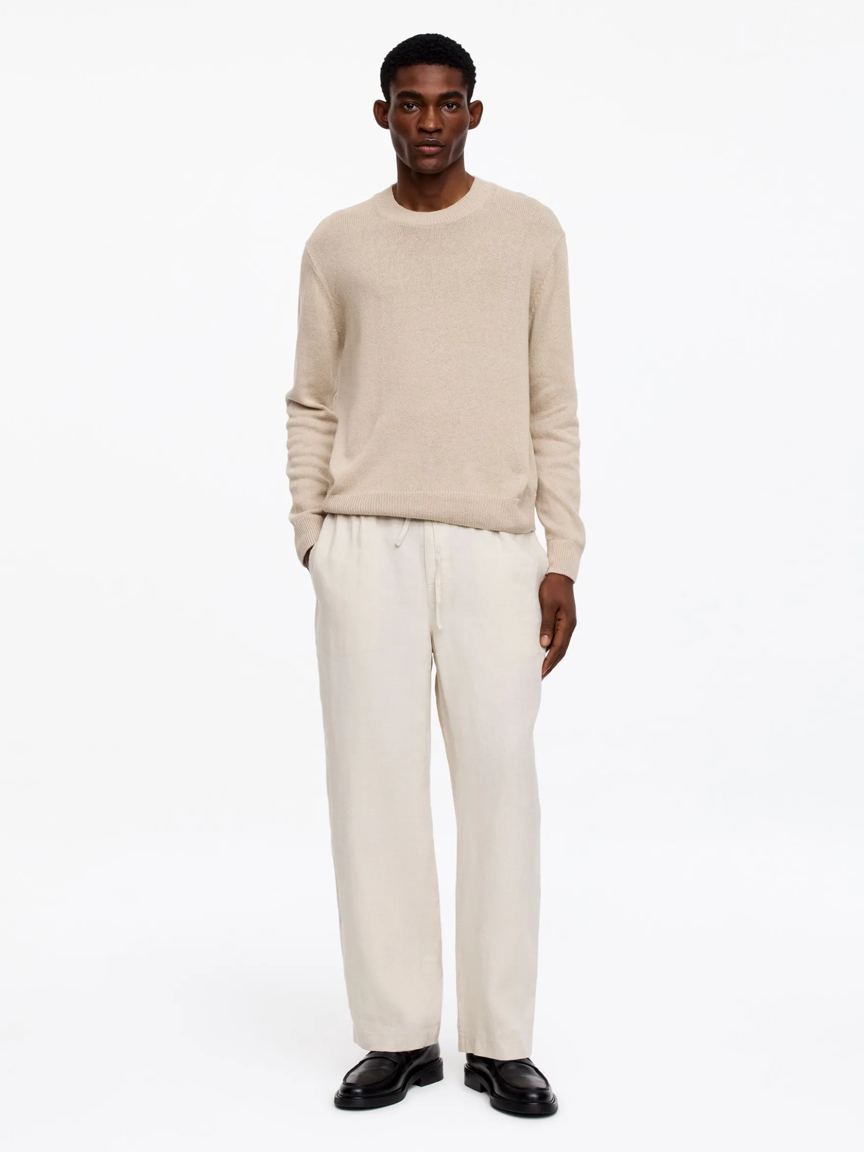 Lockere Leinenhose