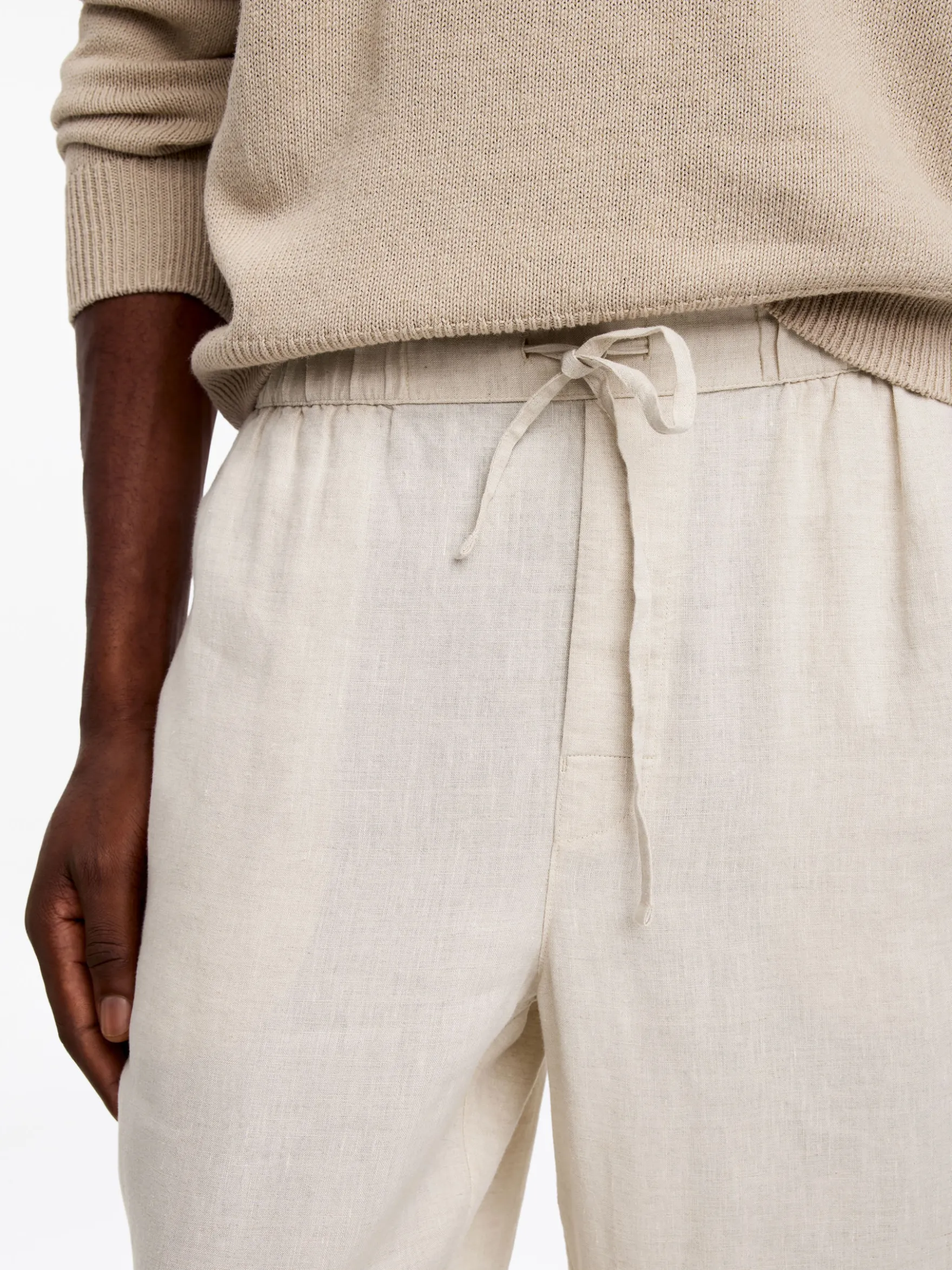 Lockere Leinenhose