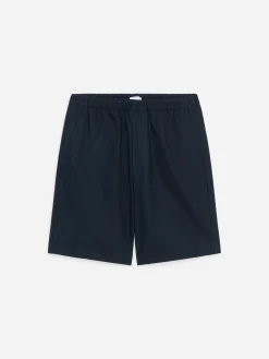 Lockere Shorts aus Baumwolle und Leinen
