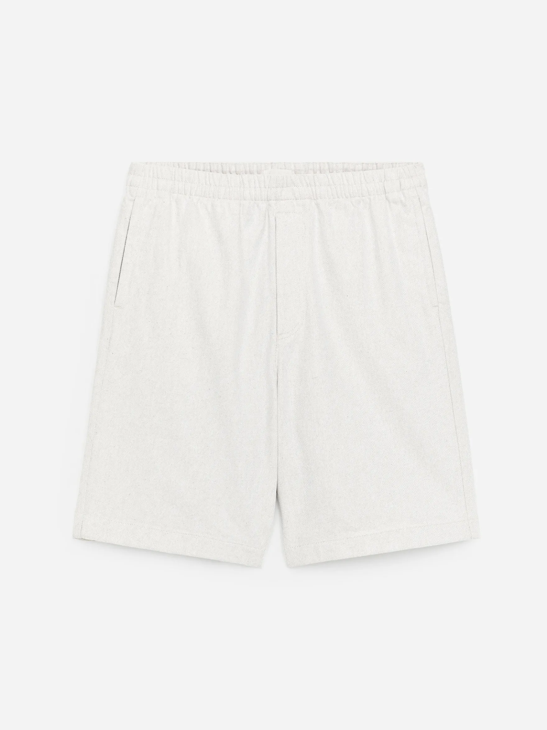 Lockere Shorts aus Baumwolle und Leinen