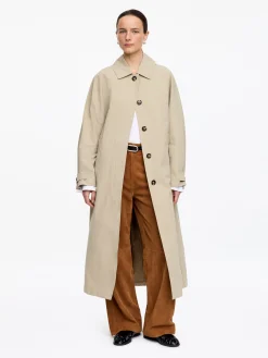 Lockere Velourslederhose