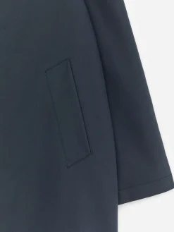 Lockerer Car Coat aus Baumwolle