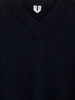 Lockerer Pullover aus Alpakawollmischung