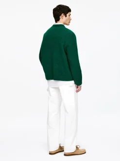 Lockerer Pullover aus Alpakawollmischung