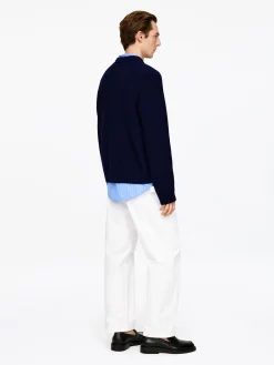 Lockerer Wollpullover