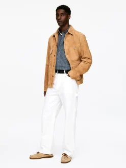 Lockeres Baumwollhemd