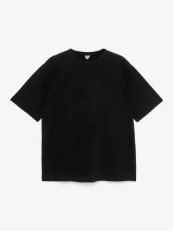 Lockeres Bouclé-T-Shirt