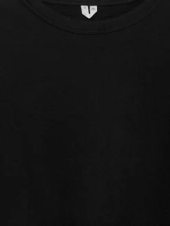 Lockeres Bouclé-T-Shirt